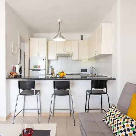 Apartamento Frente Al Mar - Terraza - Wi-fi - 1 Min Playa Santa Cruz de Tenerife