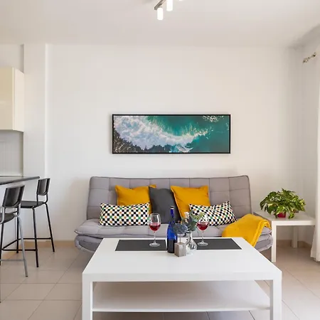 Frente Al Mar - Terraza - Wi-fi - 1 Min Playa Apartament